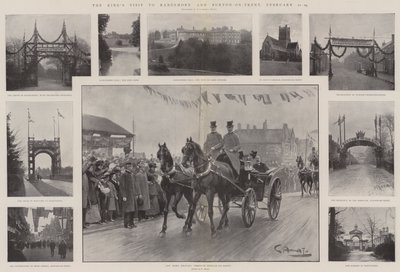 La visita del re a Rangemore e Burton-on-Trent, 21-24 febbraio da G.S. Amato